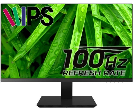 תמונה של מסך Solid H2391P FHD 23.8 IPS 5Ms VGA HDMI frameless 100Hz Black