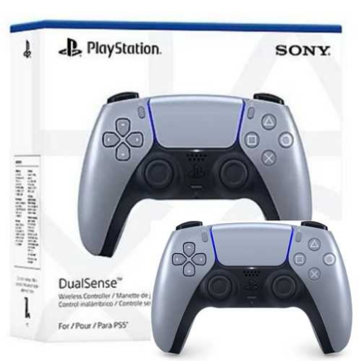 תמונה של PLAYSTATION 5 DUALSENSE WIRELESS Sterling Silver CONTROLLER יבוא סוני