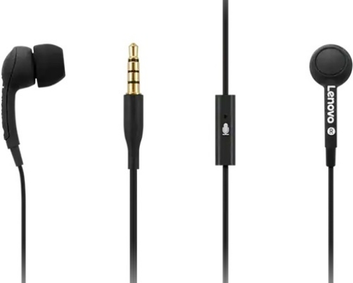 תמונה של Lenovo 100 In-Ear Headphone - Black