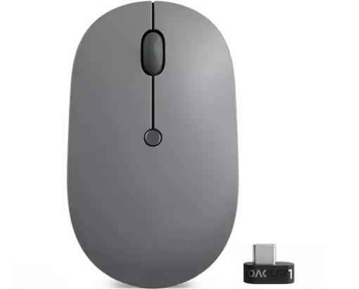 תמונה של Lenovo Go USB-C Wireless Mouse (Storm Grey)