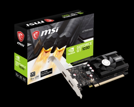 תמונה של כרטיס מסך MSI GeForce GeForce GT 1030 4GD4 LP OC