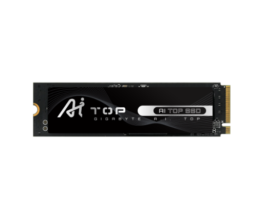 תמונה של דיסק פנימי עמיד במיוחד Gigabyte AI TOP SSD PCIe 4.0 100E 1TB