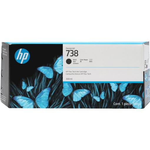 תמונה של מילוי דיו שחור HP 738