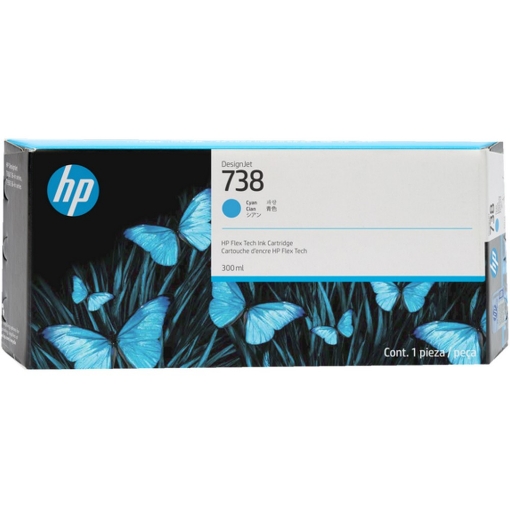 תמונה של מילוי דיו ציאן HP 738