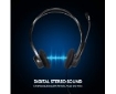 תמונה של אוזניות ומיקרופון Logitech 960 USB HEADSET