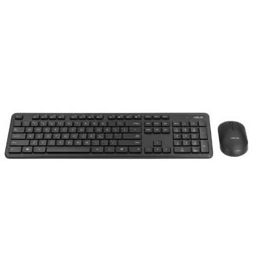 תמונה של ASUS CW100/Wireless Keyboard and Mouse Set/Slim & Silent design/2.4GHz / 1600dpi/ Black