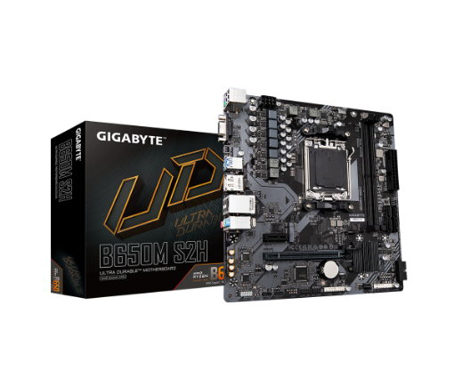 תמונה של לוח Gigabyte B650M S2H AM5 Micro-Atx DDR5 DP HDMI AMD