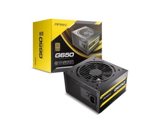 תמונה של ספק כוח ANTEC ATOM G650 120MM Silent Fan Semi-Modular 80Plus Gold