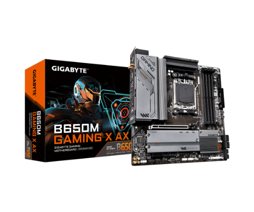 תמונה של לוח Gigabyte B650M Gaming X AX 1.3 WIFI BT AM5 DDR5