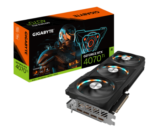 תמונה של כרטיס מסך Gigabyte RTX 4070 Ti Gaming OC 12GB