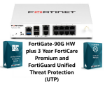 תמונה של באנדל מכשיר ושירות Fortigate-90G Plus 3Y FortiCare Prem and UTP