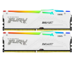 תמונה של Kingston Fury Beast White RGB Expo 32GB 2X16 6000MHZ DDR5 CL30