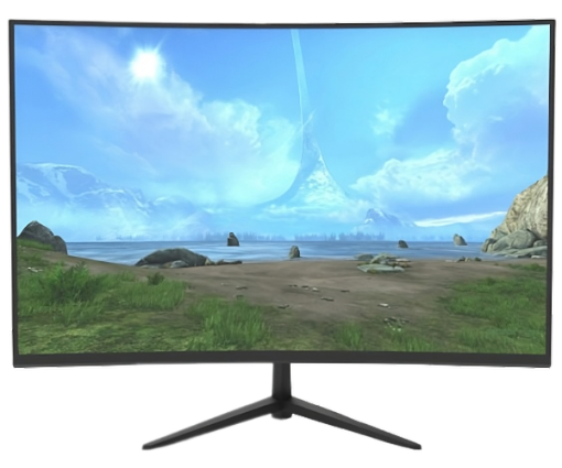 תמונה של מסך גיימינג קעור Solid J239GCW8 23.8 FHD VA 180HZ 5MS DP HDMI