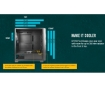 תמונה של מארז ANTEC DF700 FLUX Tempered Glass RGB Mid tower Black Case