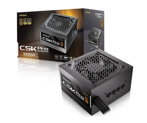 תמונה של ספק כוח ANTEC CSK 1000 PRO ATX3.1 Rdy Semi-Modular 80Plus Bronze