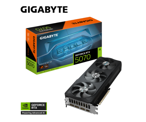 תמונה של כ.מסך GIGABYTE GeForce RTX 5070 EAGLE OC SFF 12G