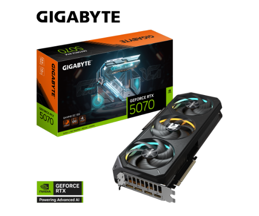 תמונה של כ.מסך GIGABYTE GeForce RTX 5070 GAMING OC 12G
