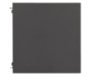 תמונה של דלת צד למארז שחור Corsair iCUE 4000X/D/D Airflow Solid Side Black