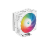 תמונה של קירור אוויר למעבד DeepCool AG400 White 220W TDP 150mm RGB