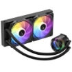 תמונה של קירור נוזלי כפול ANTEC VORTEX 240 LUM ARGB 280W TDP