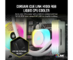 תמונה של קירור נוזלי לבן Corsair iCUE LINK H100i RGB 240mm