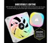 תמונה של קירור נוזלי לבן Corsair iCUE LINK H100i RGB 240mm