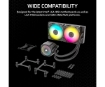תמונה של קירור נוזלי Corsair iCUE NAUTILUS 240 RS RGB Black 240mm AIO
