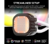 תמונה של קירור נוזלי לבן Corsair iCUE NAUTILUS 360 RS White 360mm AIO