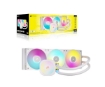 תמונה של קירור נוזלי לבן Corsair iCUE TITAX 360 RX RGB White 360mm AIO