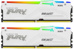 תמונה של זכרון לנייח Kingston FURY Beast White RGB 32GB 2x16GB 5600MHZ c36
