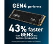 תמונה של דיסק פנימי Crucial P3 Plus 4TB PCIe Gen4 M.2 2280 SSD