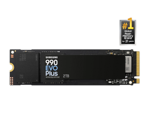 תמונה של דיסק פנימי Samsung 990 EVO PLUS 2TB up to 7250 read 6300 Write