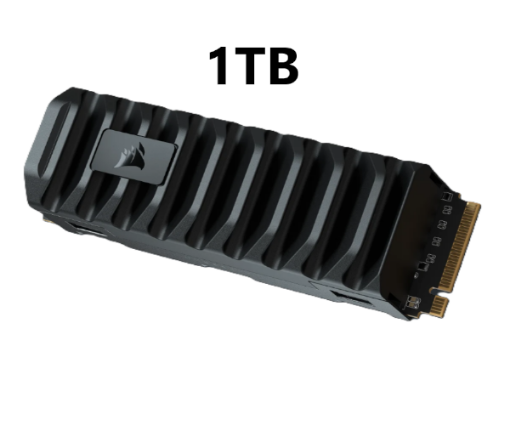 תמונה של דיסק פנימי Corsair MP600 PRO XT 1TB NVME Gen4 with Heatsync