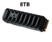 תמונה של דיסק פנימי Corsair MP600 PRO XT 8TB NVME Gen4 with Heatsync