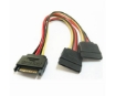 תמונה של מפצל חשמל Sata Male to 2XSATA Female