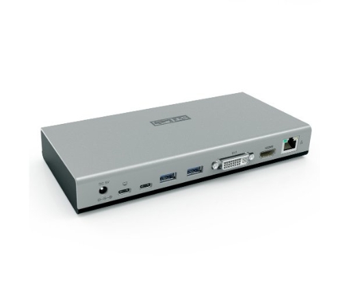 תחנת עגינה ST Lab U-2470 TYPE-C 10G DUAL DISPALY HDMI/DVI/LAN/USB - מקט ...