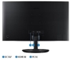 תמונה של מסך מחשב קעור SAMSUNG S27D362GAM 4ms 100Hz FreeSync FHD VGA HDMI