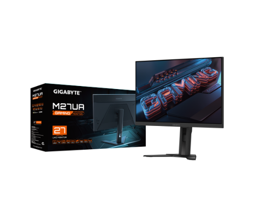 תמונה של מסך גיימינג Gigabyte M27UA 4K SS IPS 180Hz 1MS HDR USB HUB