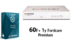 תמונה של באנדל מכשיר 60F ורשיון FortiGate-60F HW PLUS 1y