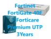 תמונה של באנדל מכשיר ומנוי FortiGate-40F HW PLUS premium UTP 3 years
