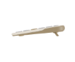 תמונה של מקלדת אלחוטית ASUS Marshmallow Keyboard KW100 BT Oat Milk