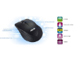 תמונה של עכבר אלחוטי ASUS WT465 V2 Ergonomic design 2.4GHZ Black