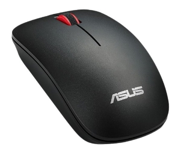 תמונה של עכבר אלחוטי ארגונומי ASUS WT300 2.4GHZ Black-Red