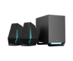 תמונה של רמקולים Edifier G1500 MAX 2.1 RGB Gaming Speakers 30W RMS BT AUX
