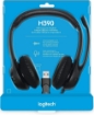 תמונה של אוזניות ומיקרופון Logitech H390 USB Headphones Black