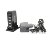 תמונה של מפצל 7 PORT USB 2.0 אקטיבי כולל חיבור מתח