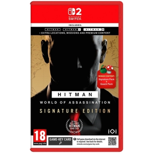 תמונה של NINTENDO SWITCH 2 HITMAN: WORLD OF ASSASSINATION SIGNATURE EDITION