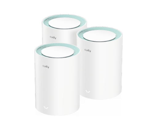 תמונה של מגביר טווח Cudy M1500 AX1500 MESH WIFI6 System 3 pack