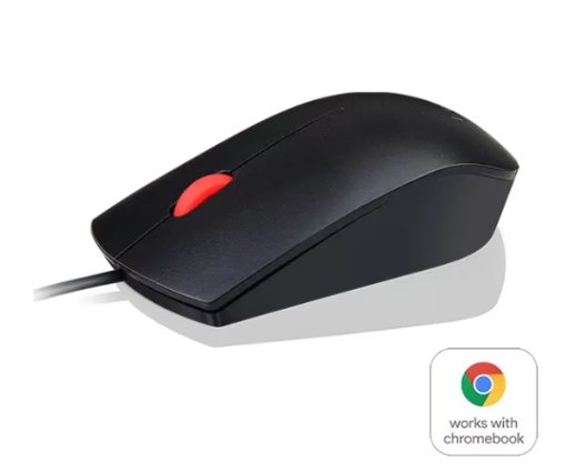 תמונה של עכבר חוטי Lenovo Essential USB Mouse