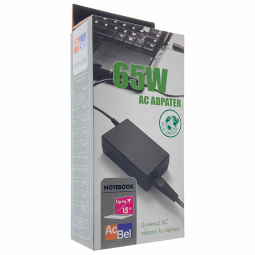 תמונה של מטען אוניברסלי AcBel 65W